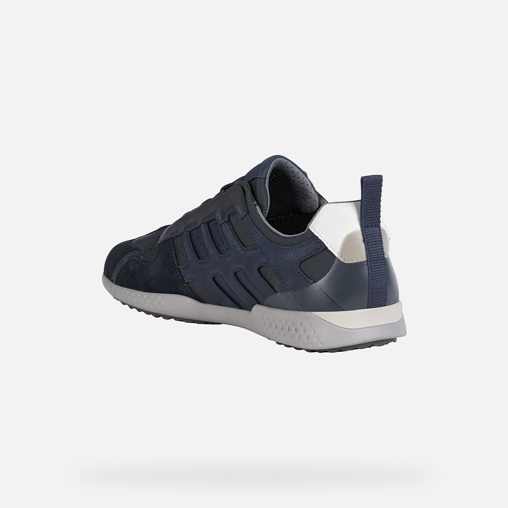 Geox Erkek Spor Ayakkabı Lacivert - Snake.2 - XLY-034861